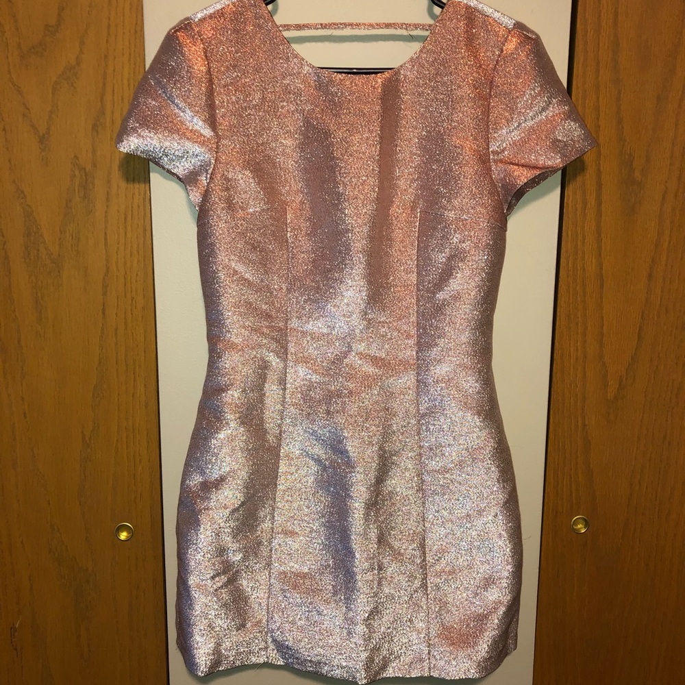 Express: Rose Gold Dress